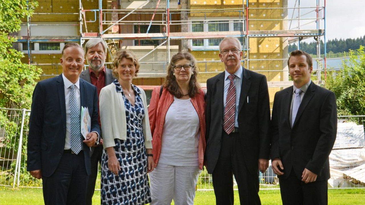 Besuch der GBT Wohnungsbau und Treuhand AG Trier; Foto: Dieter Jacobs / © MWKEL