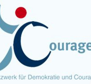 Logo des Netzwerks für Demokratie und Courage; Bild: NDC