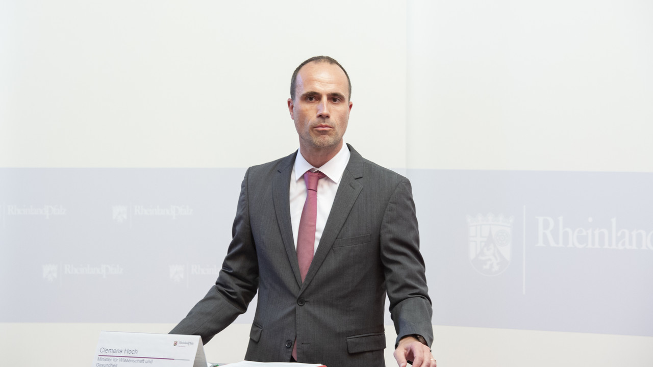 Wissenschafts- und Gesundheitsminister Clemens Hoch