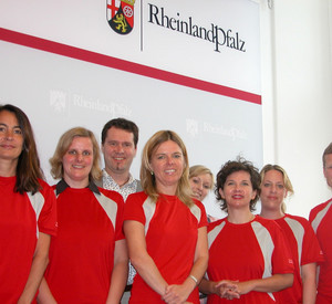 Team der Staatskanzlei; Bild: Becker