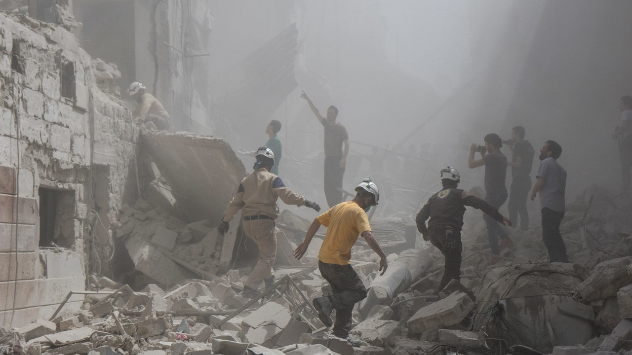 Kriegsschauplatz in Syrien