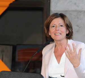 Ministerpräsidentin Malu Dreyer auf dem politischen Sommerfest der Architektenkammer Rheinland-Pfalz.