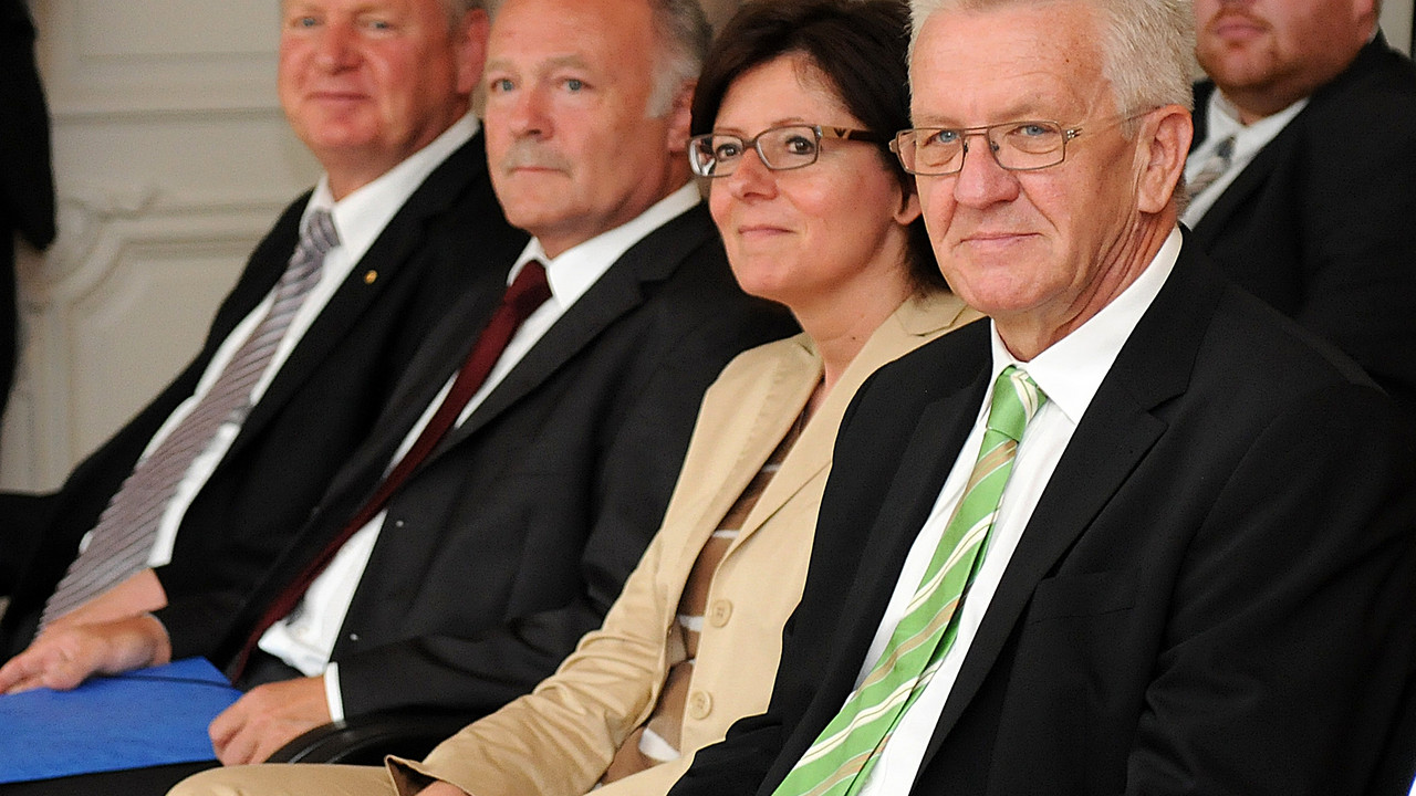 Unterzeichnung des neuen SWR-Staatsvertrages; Bild: STM BW