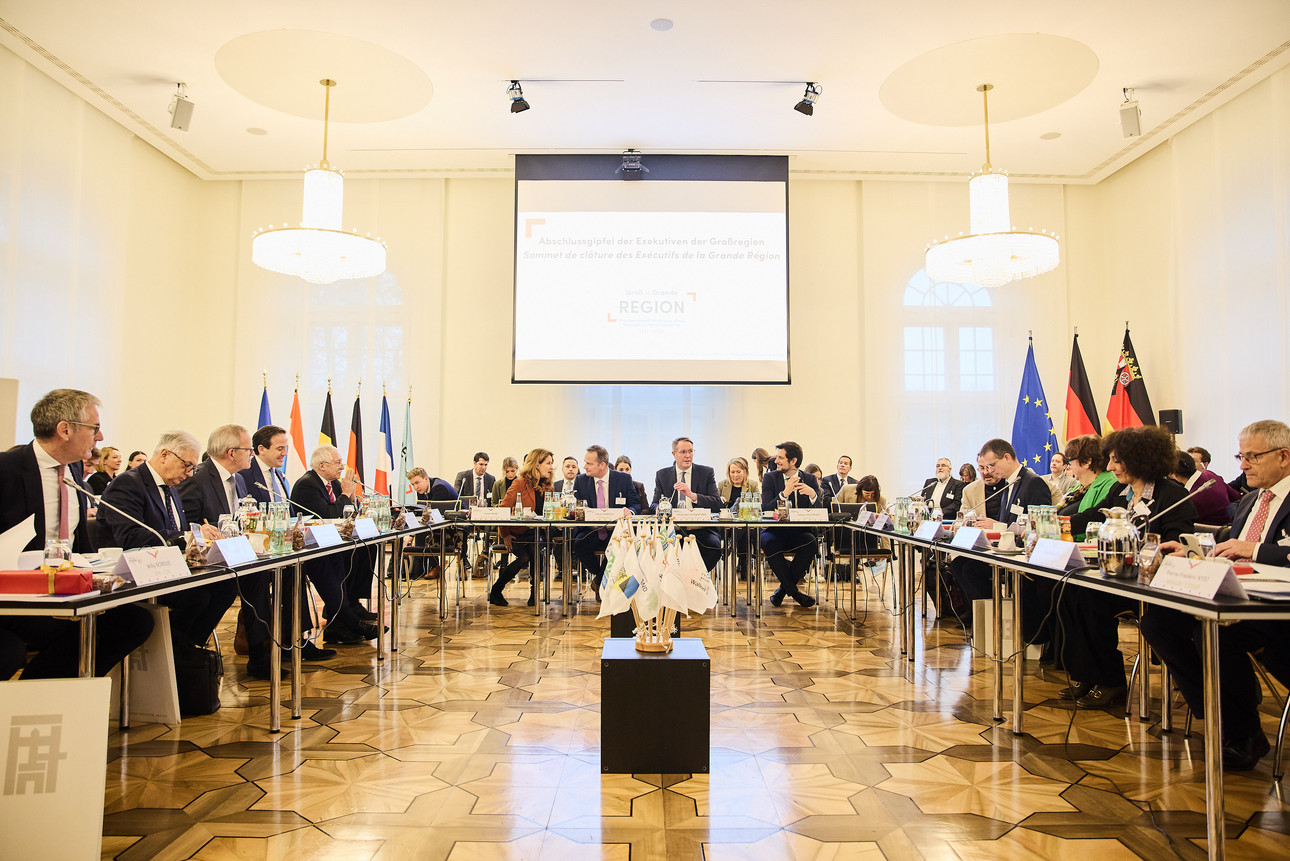Rheinland-Pfalz hat im Januar 2023 die zweijährige Gipfelpräsidentschaft der Großregion übernommen. Diese endete nun mit einem Abschlussgipfel in der Staatskanzlei.