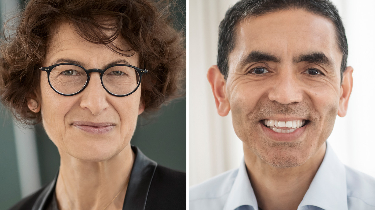 Özlem Türeci und Uğur Şahin