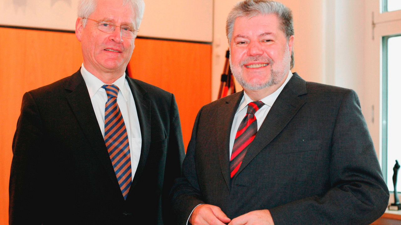 Schneider und Beck; Bild: Vu