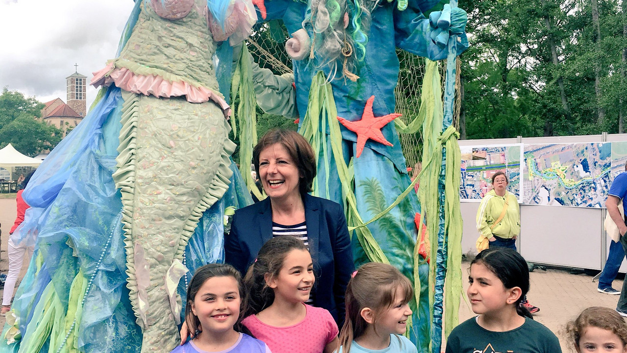 Einweihung des Projekts "Stadt am Wasser" Zweibrücken