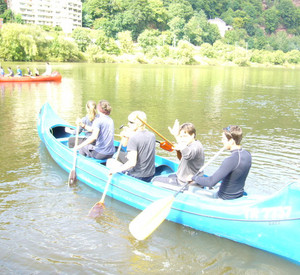 Kanutrip Seminar "Sport und Integration"; Bild: 4er Komitee