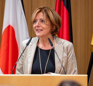 Ministerpräsidentin Malu Dreyer bei der Abendveranstaltung mit dem japanischen Generalkonsulat 