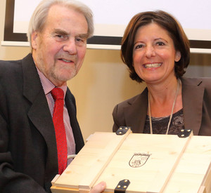 Gerd Ruge und Malu Dreyer; Bild: Alexander Sell