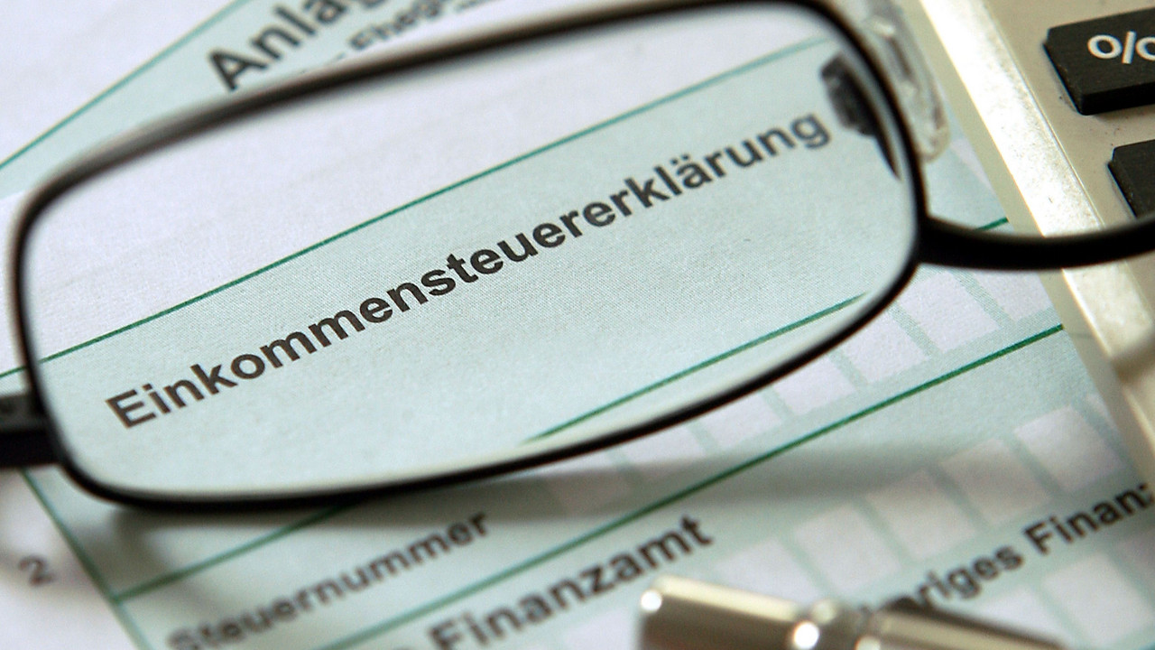 Formular für die Steuererklärung; Bild: rlp-Archiv