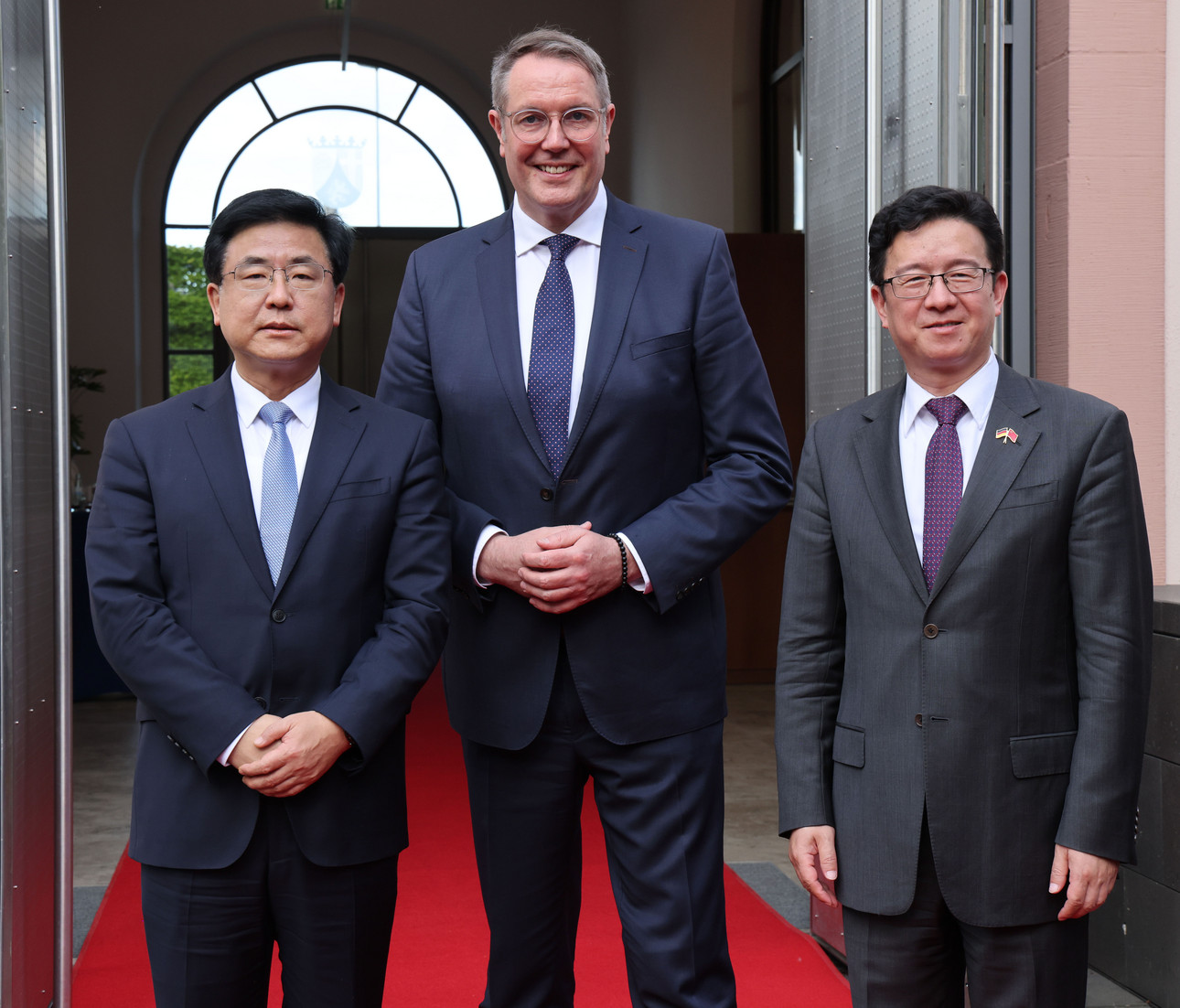 Treffen mit chinesischen Gouerneur von Fujian