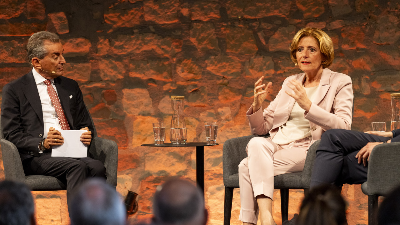 Links:  Publizist, Rechtsanwalt und Philosoph Michel Friedman. Rechts: Ministerpräsidentin Malu Dreyer