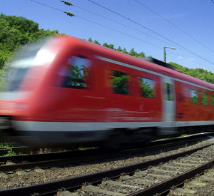 Bahnlärm im Mittelrheintal; Bild: rlp-Archiv