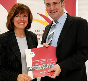 Sozialministerin Malu Dreyer und Wirtschaftsminister Hendrik Hering; Bild: Sämmer