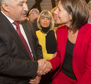 Ministerpräsidentin Malu Dreyer beim Bürgerempfang in Herrenhof; Bild: Voß / © Staatskanzlei Rheinland-Pfalz