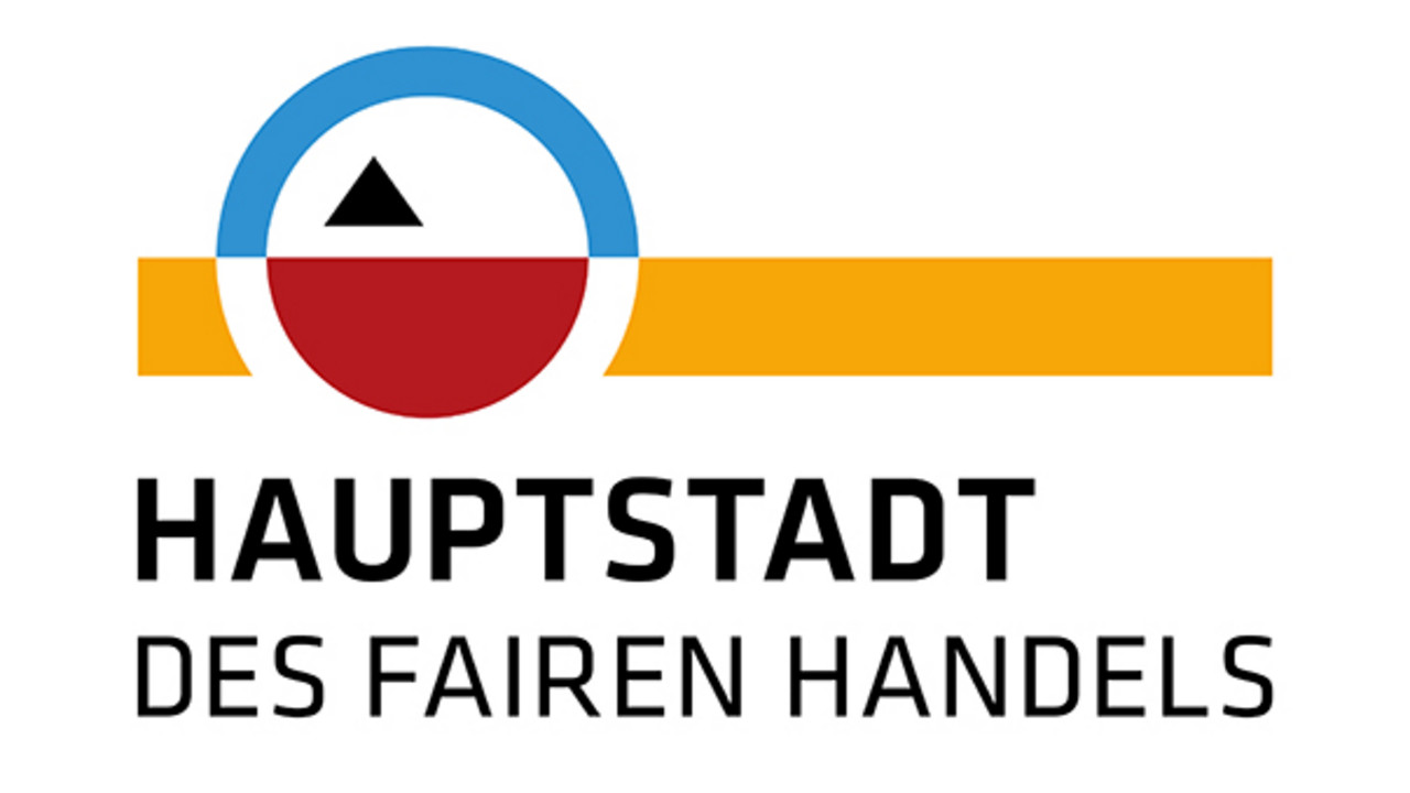 Logo des Wettbewerbs "Hauptstadt des fairen Handels"