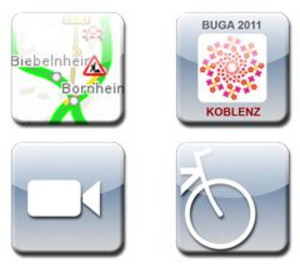 Buttons auf dem Mobilitätsportal; Bild: rlp