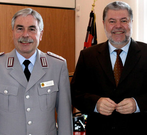 Kurt Beck und Ulrich Kirsch; Bild: Stk