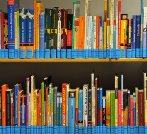 Bibliothek; Bild: dpa