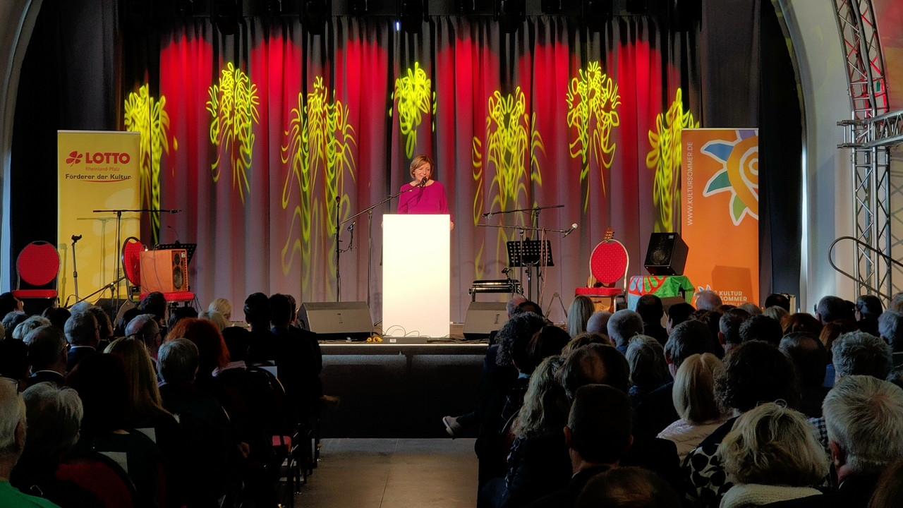 Ministerpräsidentin Malu Dreyer Eröffnung Kultursommer Rheinland-Pfalz