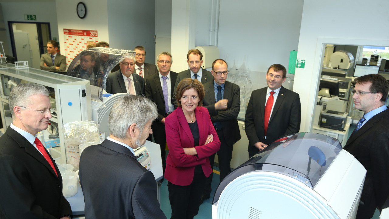  Rundgang bei DiaSys Diagnostic Systems in Holzheim