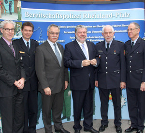 Festakt der Bereitschaftspolizei; Bild: Schäfer