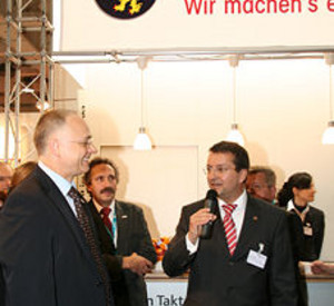 Landes-CIO Ministerialdirektor Jürgen Häfner auf der Messe Moderner Staat