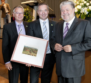 Beck beim Firmenjubiläum; Bild: agentur view