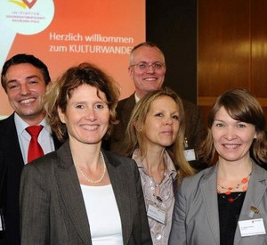 Wirtschaftsministerin Eveline Lemke bei Veranstaltung "Kulturwandel"; Bild: Oehl / Wirtschaftsministerium