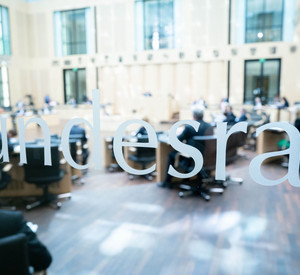 Blick in den Plenarsaal des Bundesrates