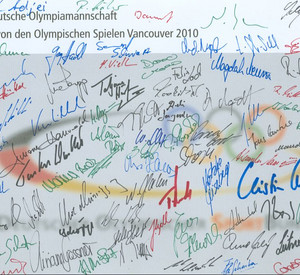 Olympia-Grüße; Bild: Stk