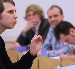 Studenten debattieren