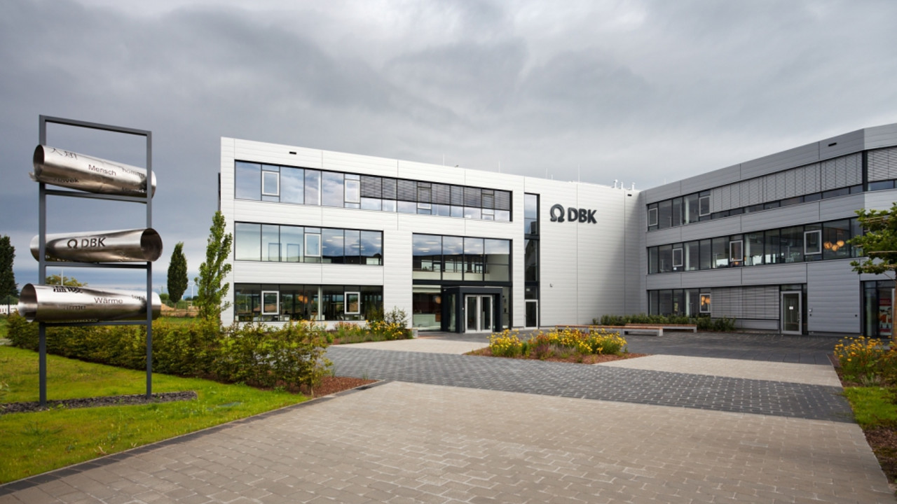 Neuer Firmensitz des Unternehmens DBK David + Baader GmbH in Rülzheim; Bild: www.dbk-group.de