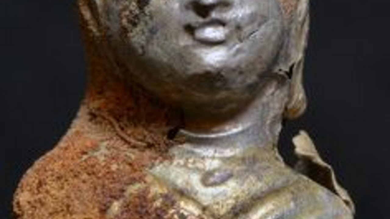 Silberne Statuetten aus dem Barbarenschatz; Bild: dpa