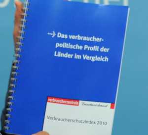 Verbraucherschutzindex; Bild: dpa