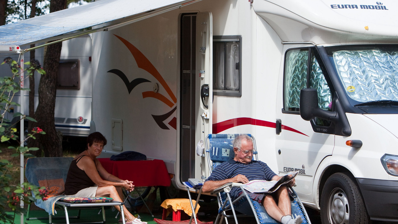 Wohnmobil; Bild: dpa