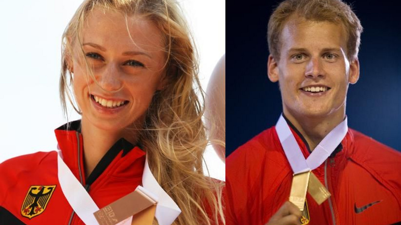 Lisa Ryzih und Christian Reif; Bild: dpa