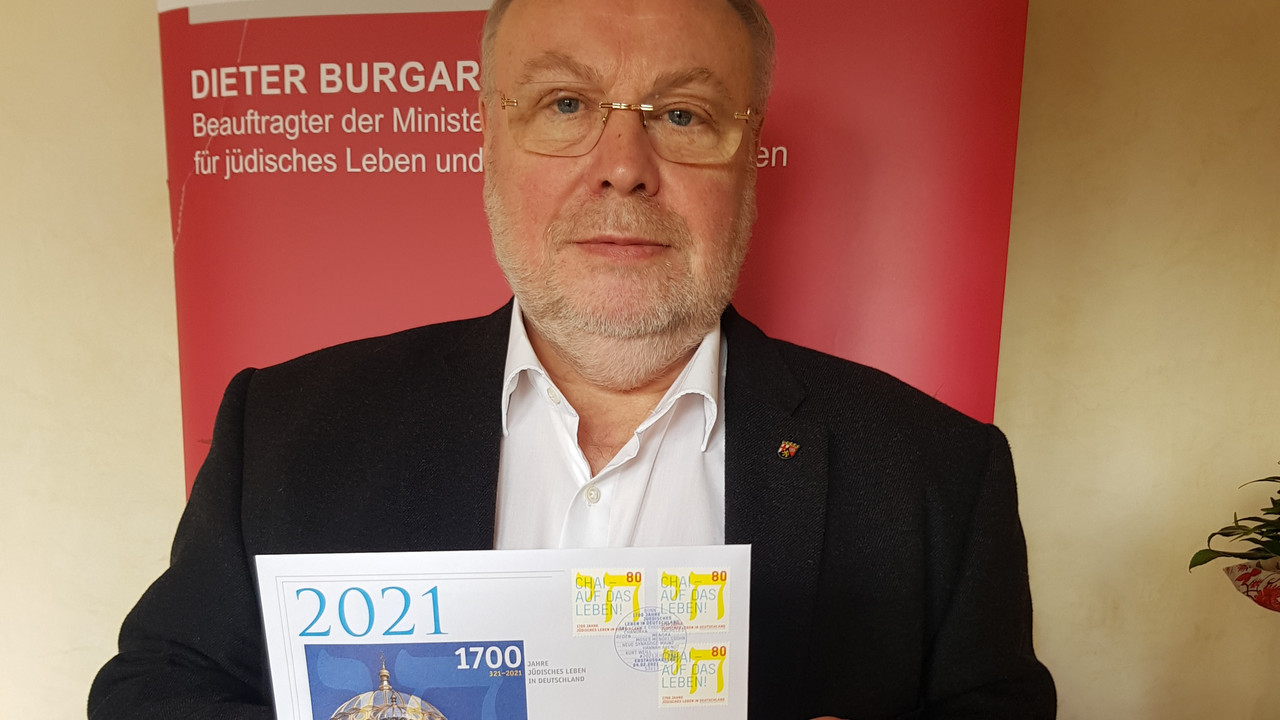 Dieter Burgard, dem Beauftragten der Ministerpräsidentin für jüdisches Leben und Antisemitismusfragen