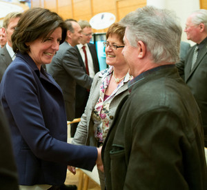 Ihr zweiter Regionenbesuch am 7. März führte Ministerpräsidentin Malu Dreyer nach Speyer und in den Kreis Germersheim; Bild: Herbert Piel / © Staatskanzlei rlp