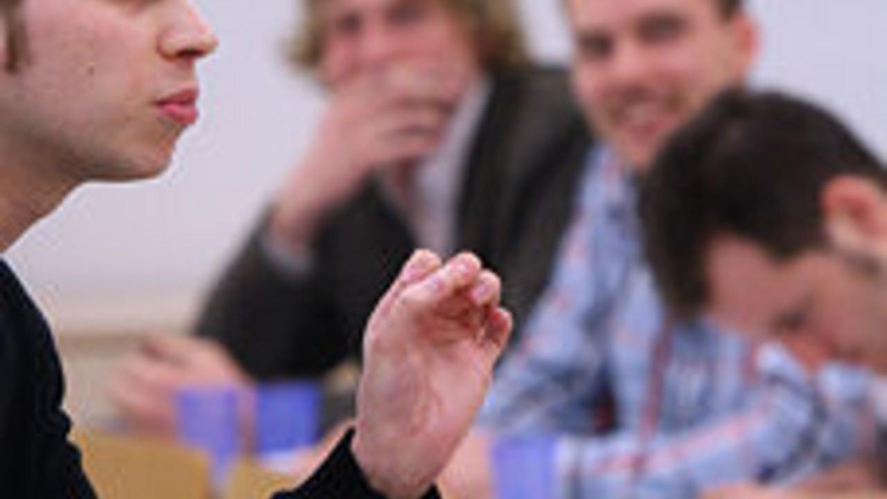 Studenten debattieren
