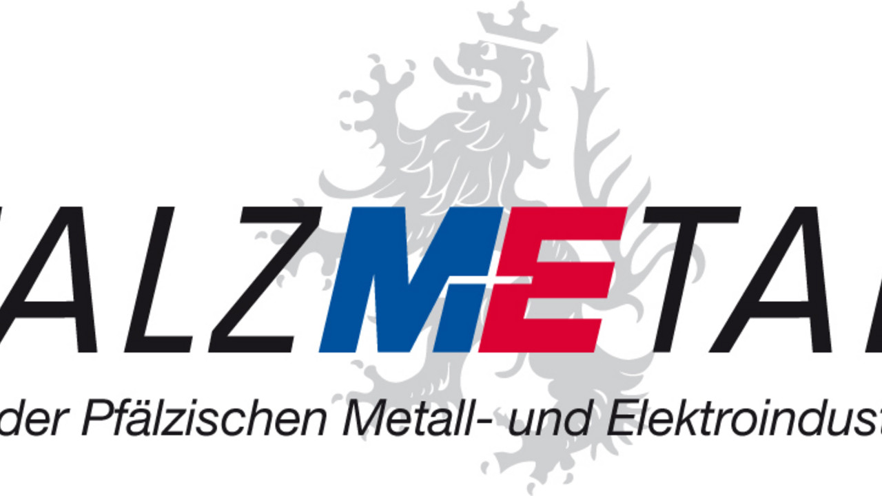 Logo des Verbandes der Pfälzischen Metall- und Elektroindustrie e.V. (PfalzMetall); Bild: www.pfalzmetall.de