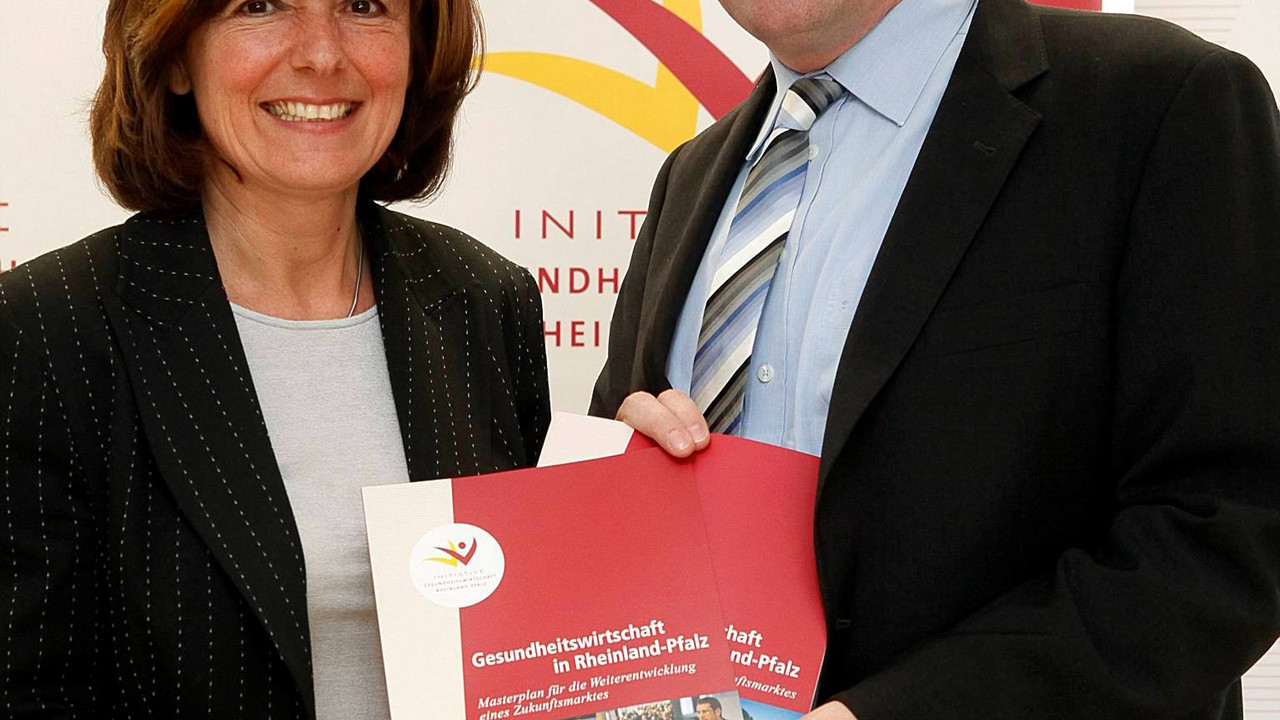 Sozialministerin Malu Dreyer und Wirtschaftsminister Hendrik Hering; Bild: Sämmer