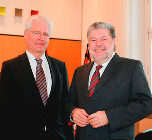 Schneider und Beck; Bild: Vu