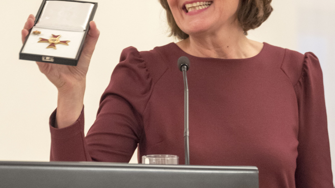 Ministerpräsidentin Malu Dreyer bei der 36. Verleihung des Landesverdienstordens
