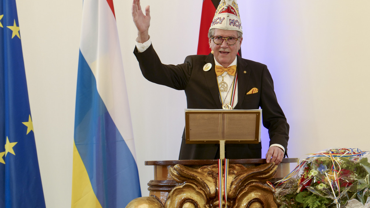 Prof. Dr. Dr. Reinhard Urban,  Präsident des Mainzer Carneval-Vereins 