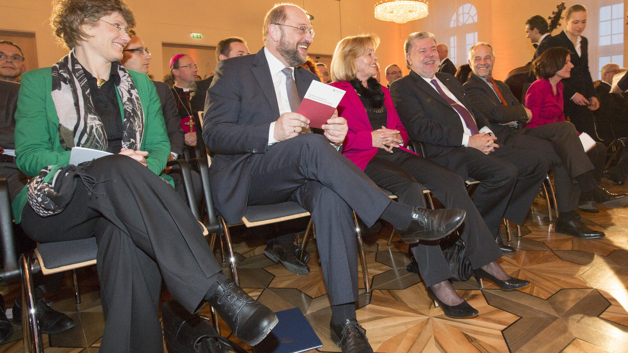 Feierliche Verabschiedung von Ministerpräsident a.D. Kurt Beck im Festsaal der Staatskanzlei in Mainz; Bild: Bilder: Reiner Voss / © Staatskanzlei