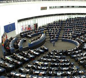 Plenum des Europäischen Parlamentes; Bild: rlp-Archiv