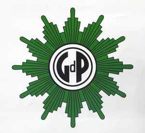 Logo GdP,; Bild: dpa