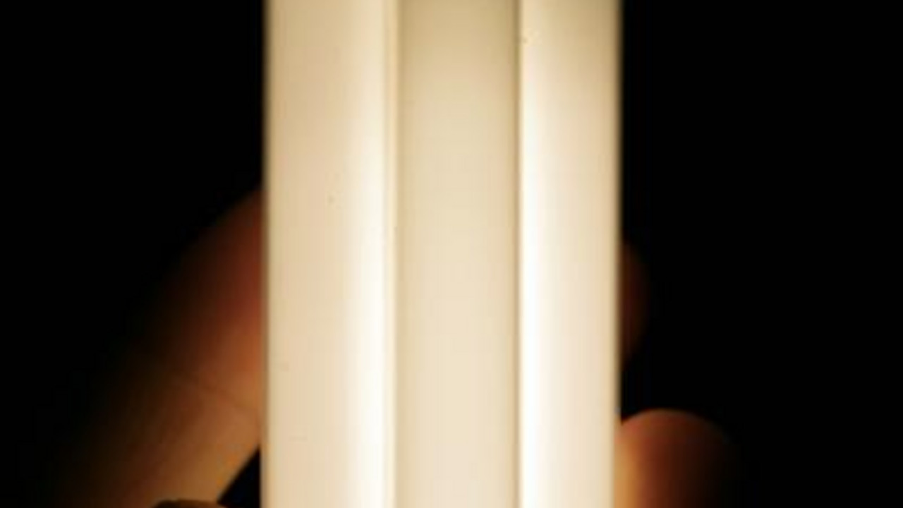 Energiesparlampe; Bild: dpa